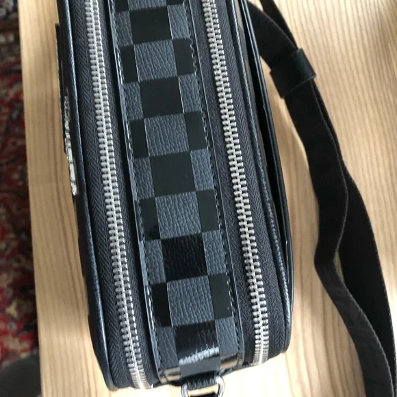 NWT Karl Lagerfeld Maybelle crossbody bag Choupette Black on Black 9X6X3 - Picture 8 of 8